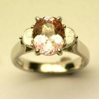 One very rare Padparadscha Sapphire